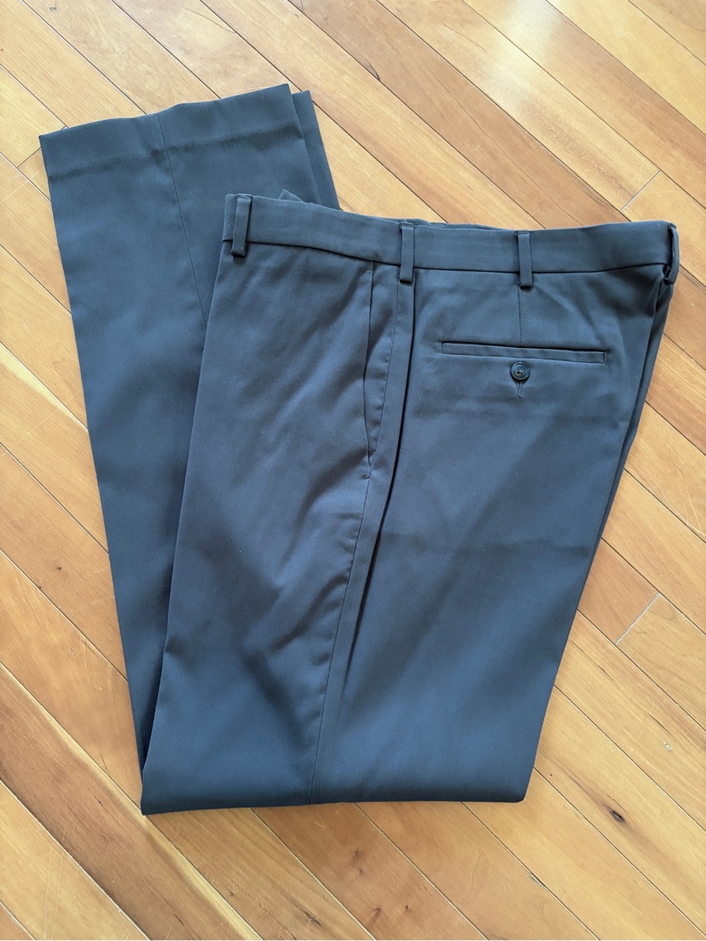 Men's Dress Pants Charcoal Gray 34 x 32